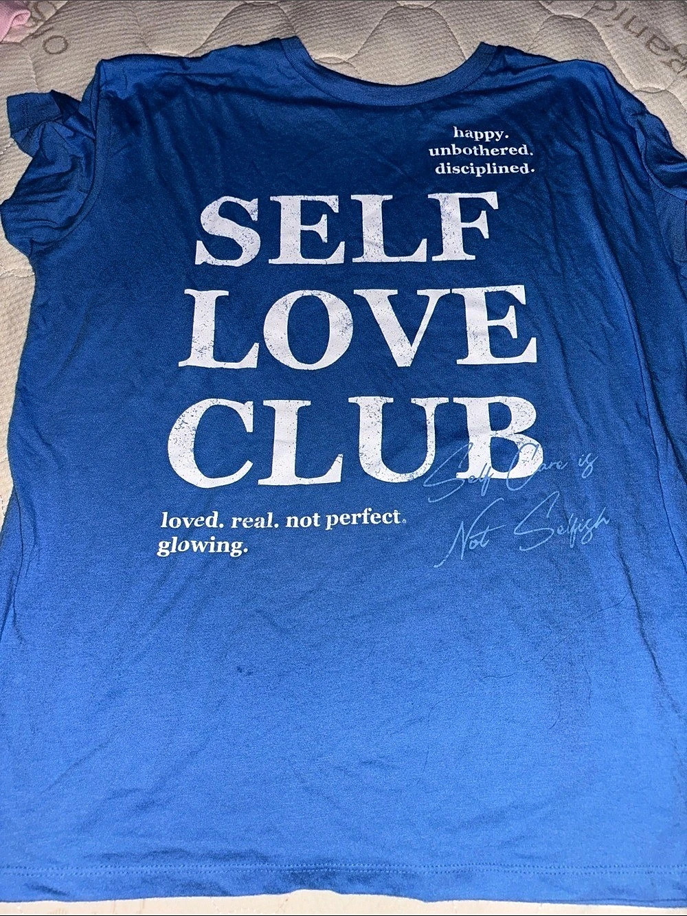 Grayson/Threads Graphic Self Love Club Tee Blue XL